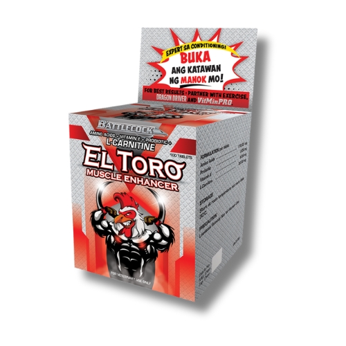 Battlecock fat burner and muscle enhancer for gamefowl